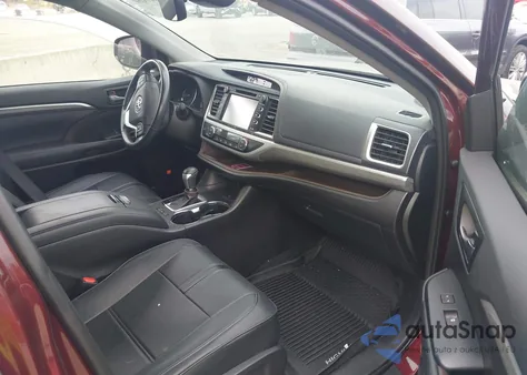 2019 Toyota Highlander Hybrid Limited Platinum из США, поврежденный, VIN 5TDDGRFH4KS061379